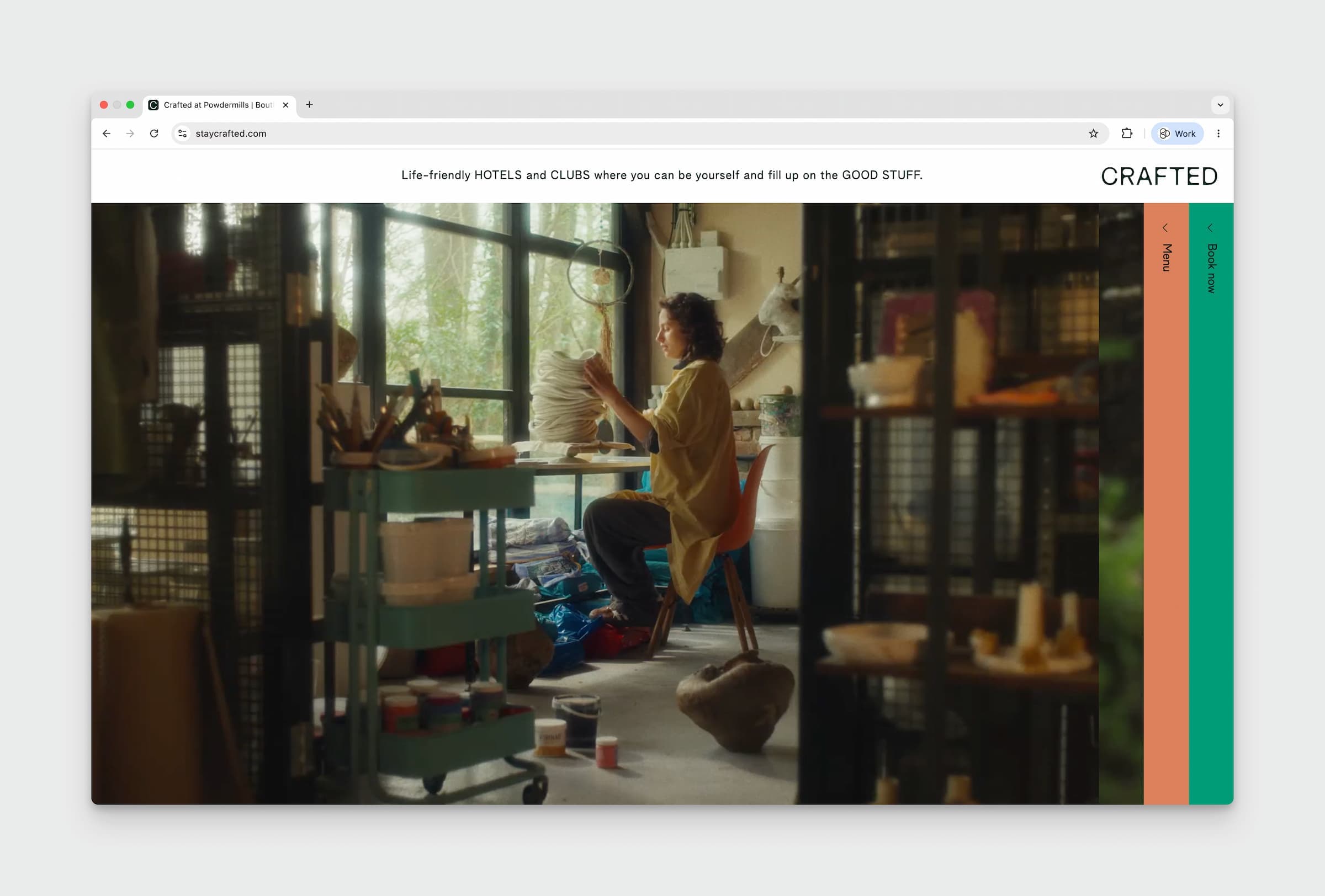 Crafted Website